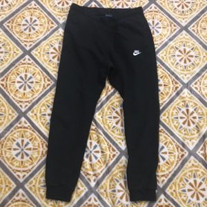 Nike black joggers